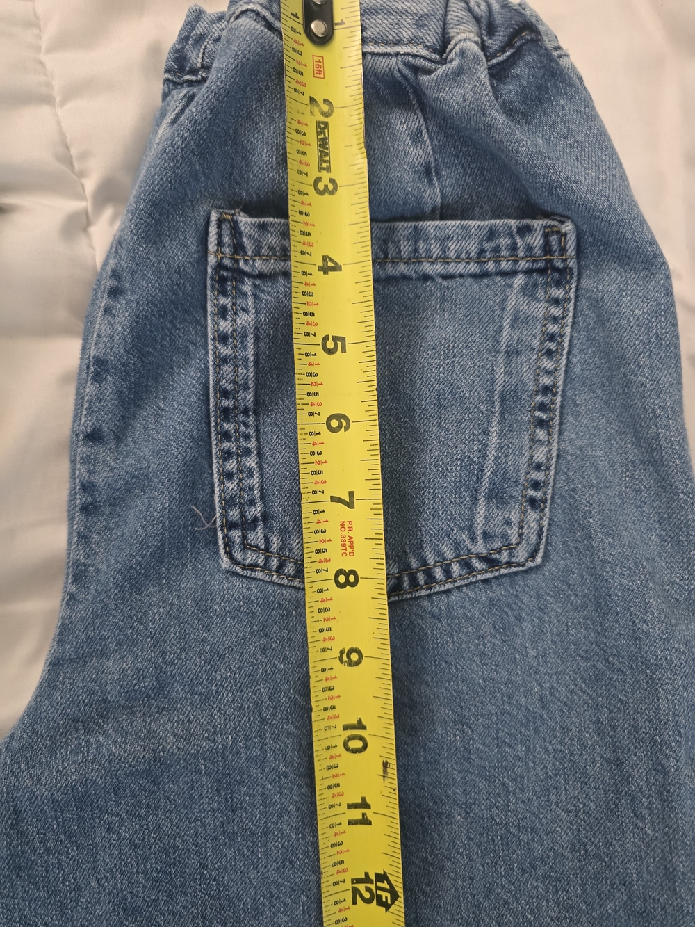 ​Zara High-Waist Elastic Waist Wide Leg Jeans - XS - Picture 11 of 11